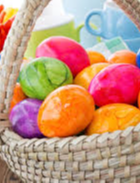 Little Easter bunny helpers wanted: we want to dye Easter eggs