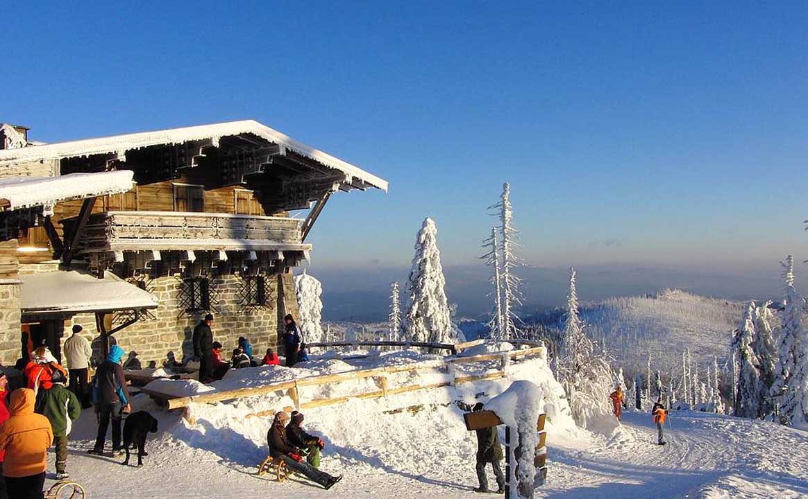 Luchs circular trail - via the ladder to heaven on the Lusen