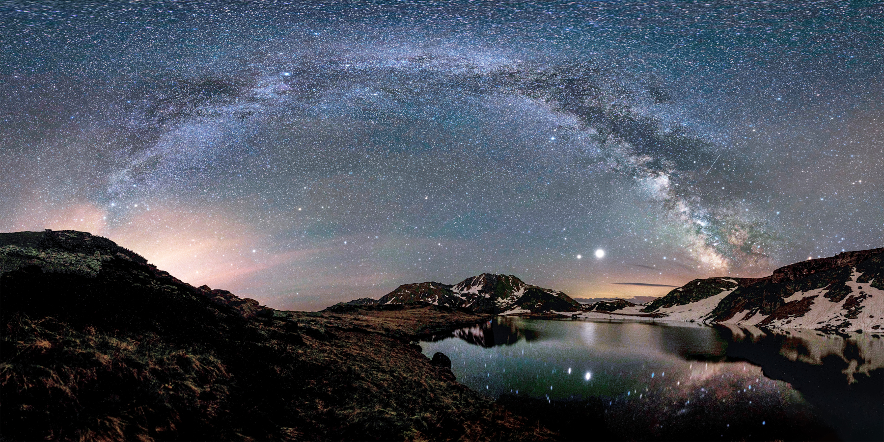 Magical starry nights in the fall | Starry experience at a mountain hut
