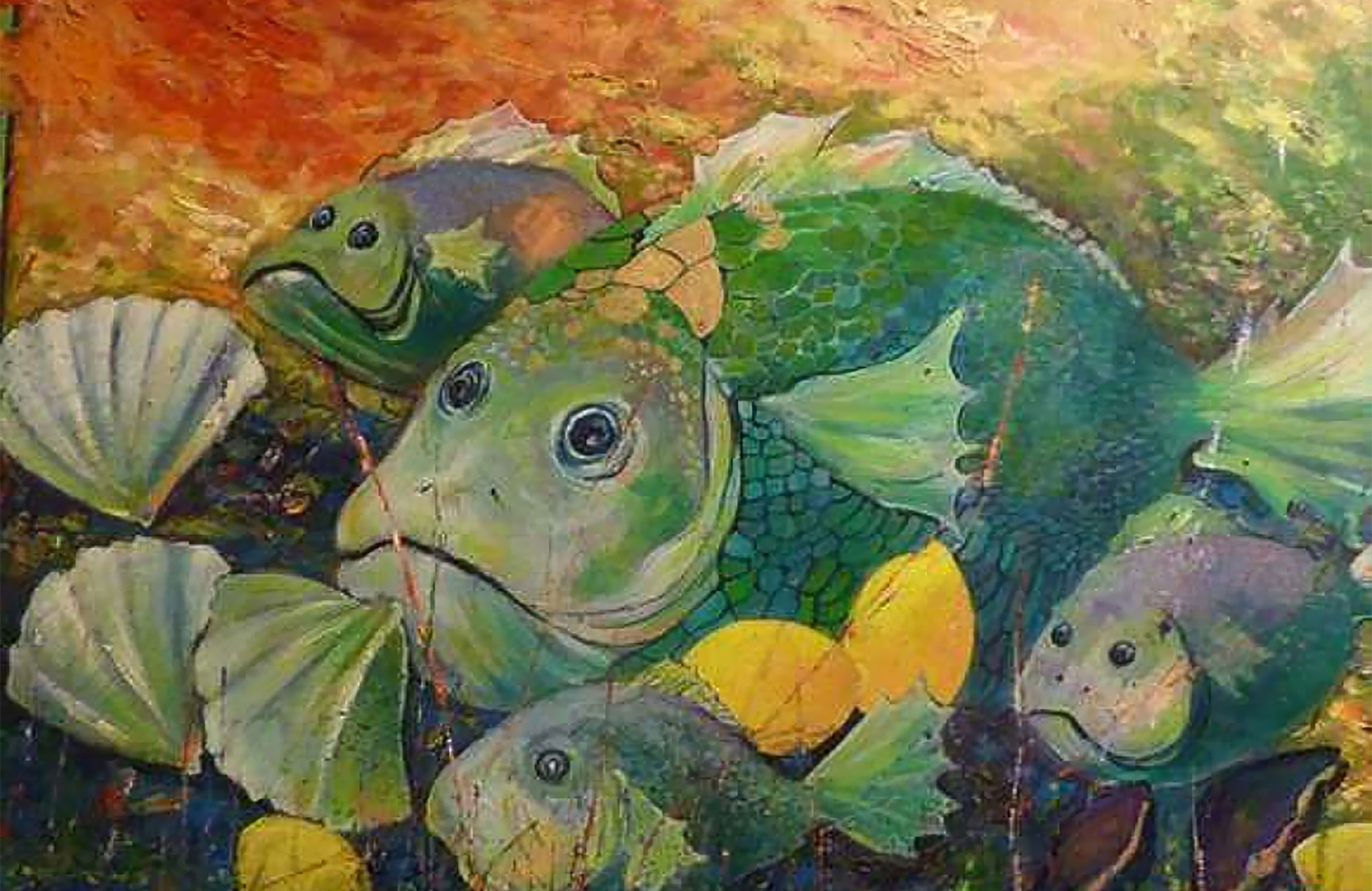 Art exhibition "Art meets coast" - Winfried Gerstädt "Berry"