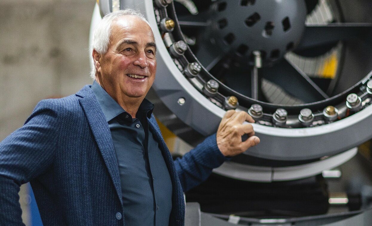 A look behind the technical systems of the ski area with pioneer Georg Eisath