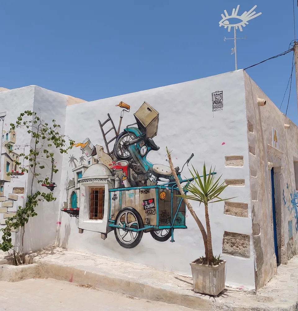 Djerbahood - graffiti city & open-air gallery (excursion)
