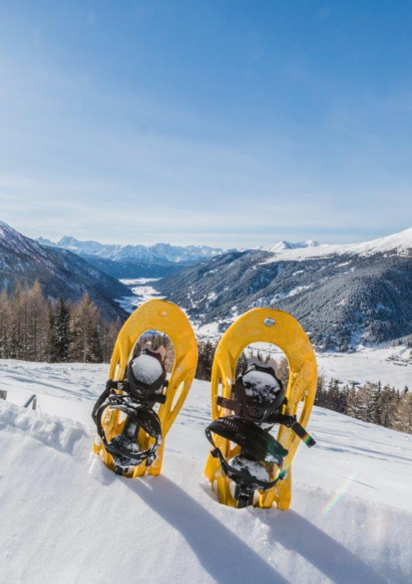 Schneeschuhwanderung durch das Gsieser Tal