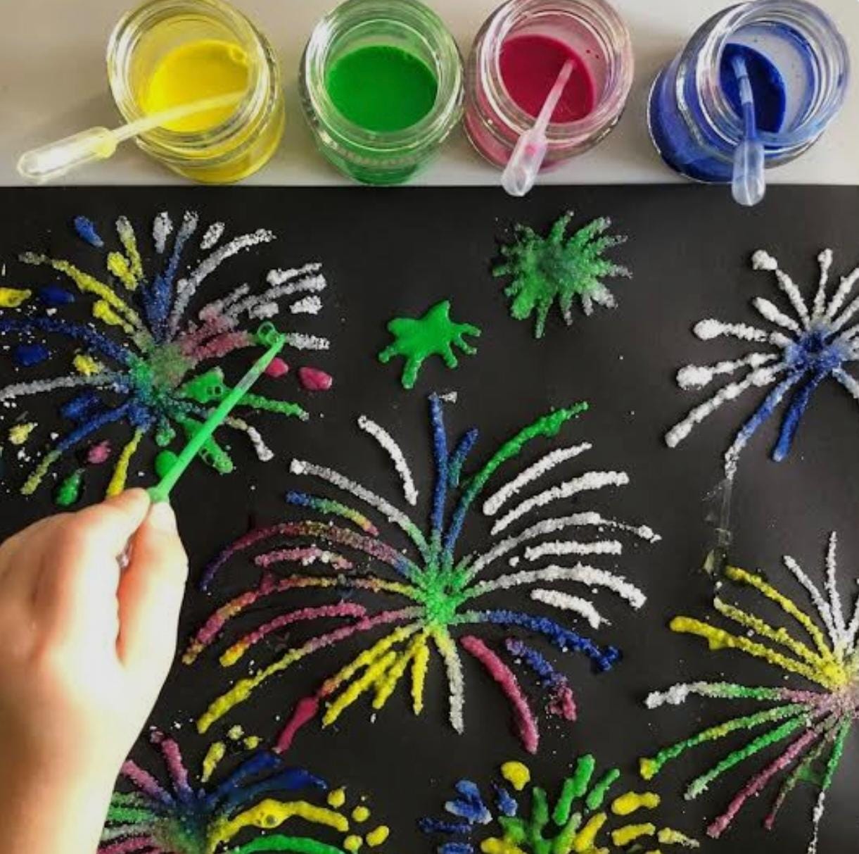 New Year's Eve painting
