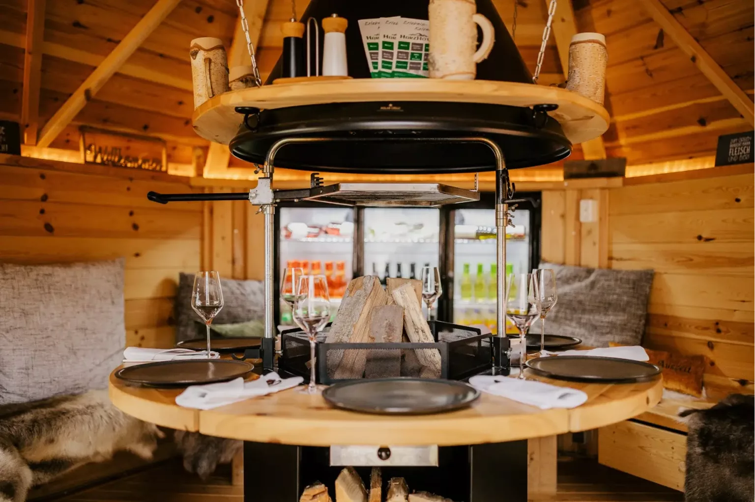 Grillhütte im Harz: Feiern in der original Grill-Kota