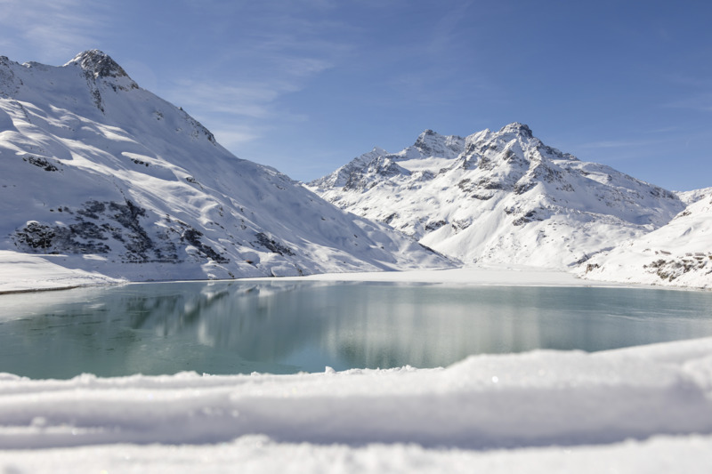 Schneeschuhwanderung Silvrettasee