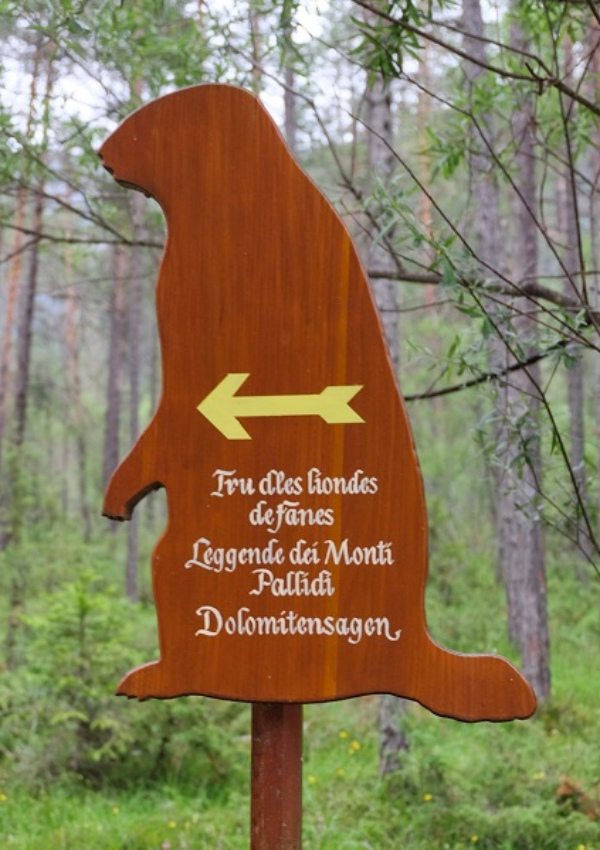 Alternative: Sagenweg „Tru dles liondes“