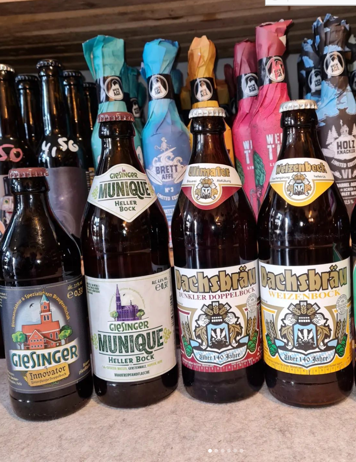 Craft beer tasting
