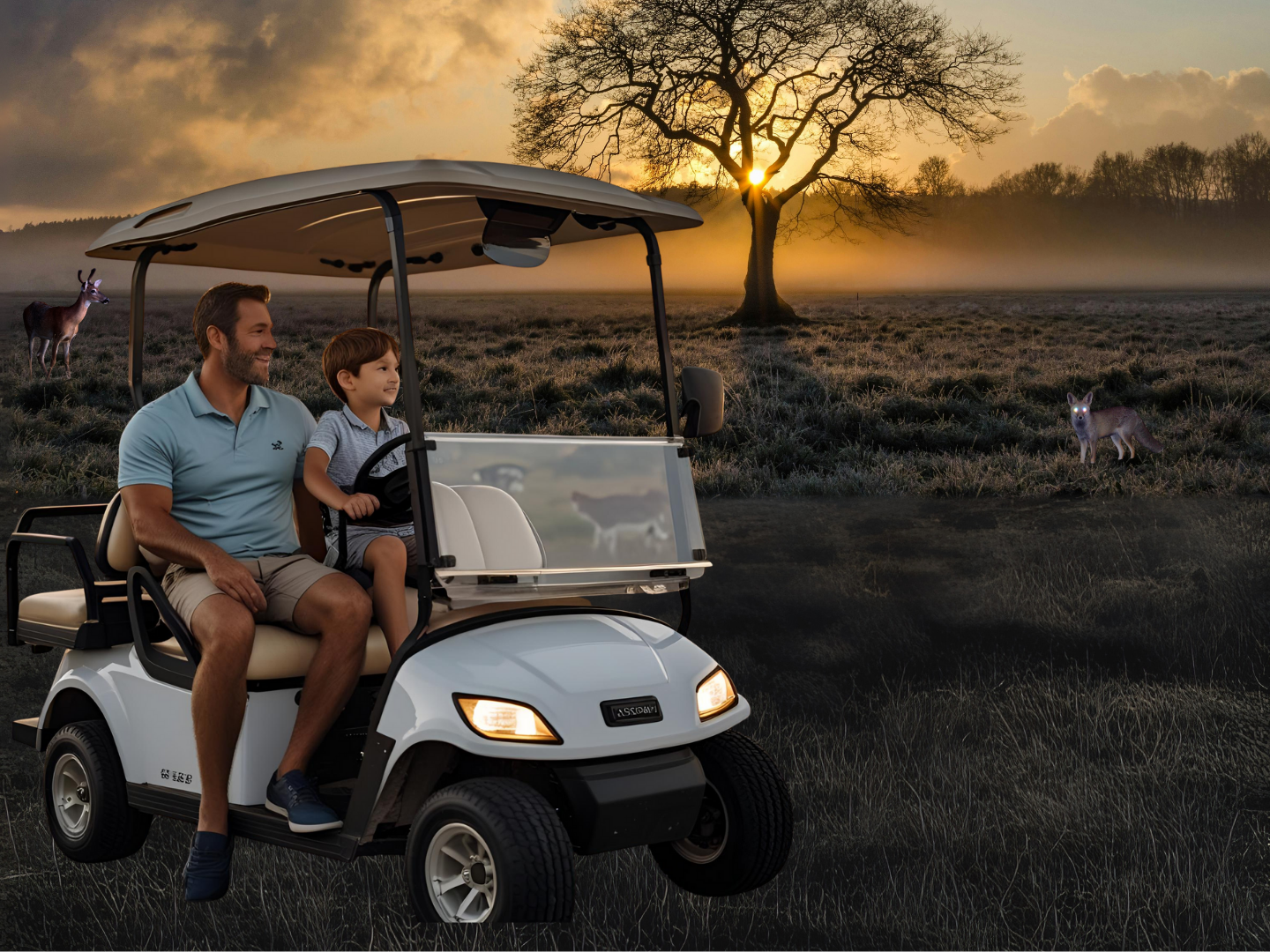 Big adventure with little people - experience nature in comfort at Krugsdorf Castle