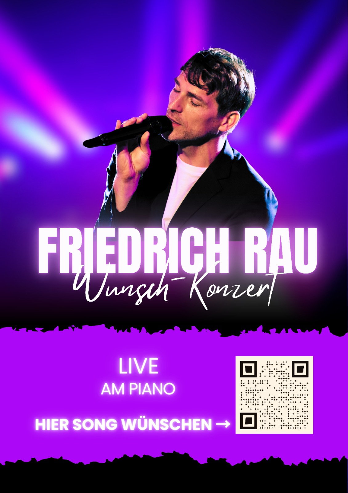 Samstag 14.02. - 21.15 Uhr Wunschkonzert mit Friedrich Rau