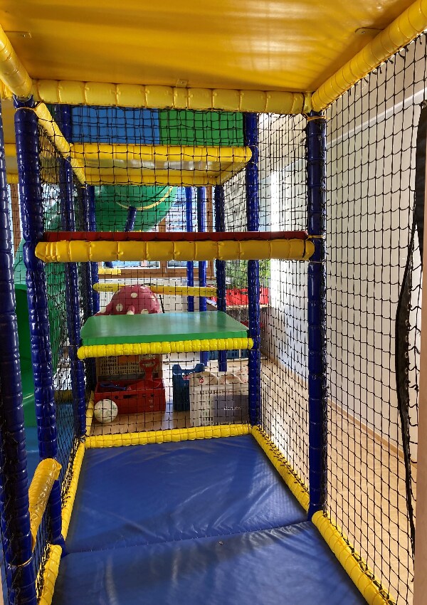 "Wettrutschen" im Kidsclub
