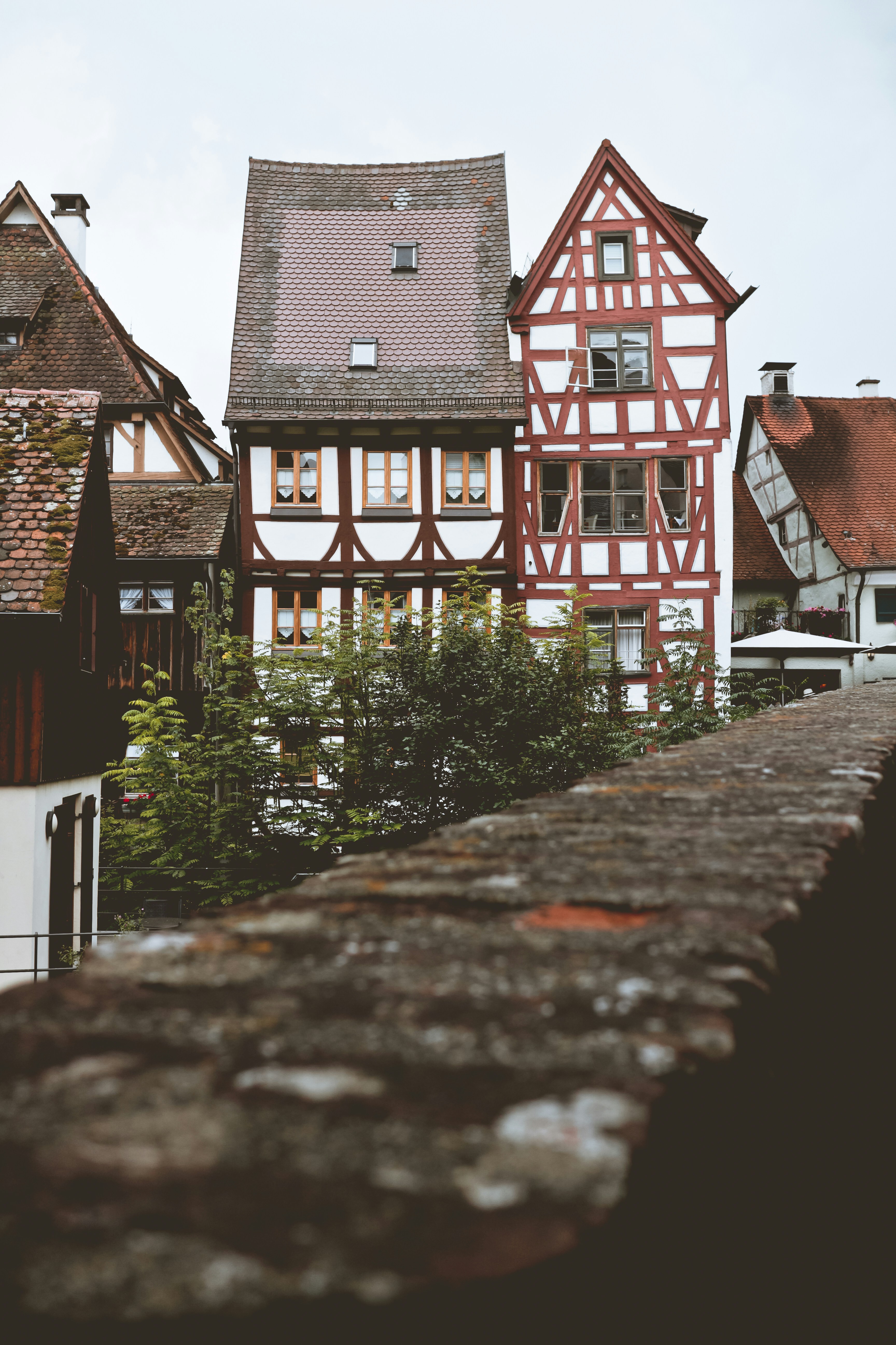 The leaning house of Ulm and the fishermen's quarter
