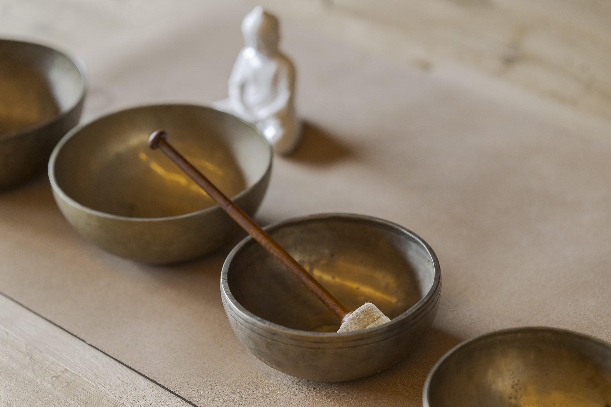 Meditazione con campane tibetane image