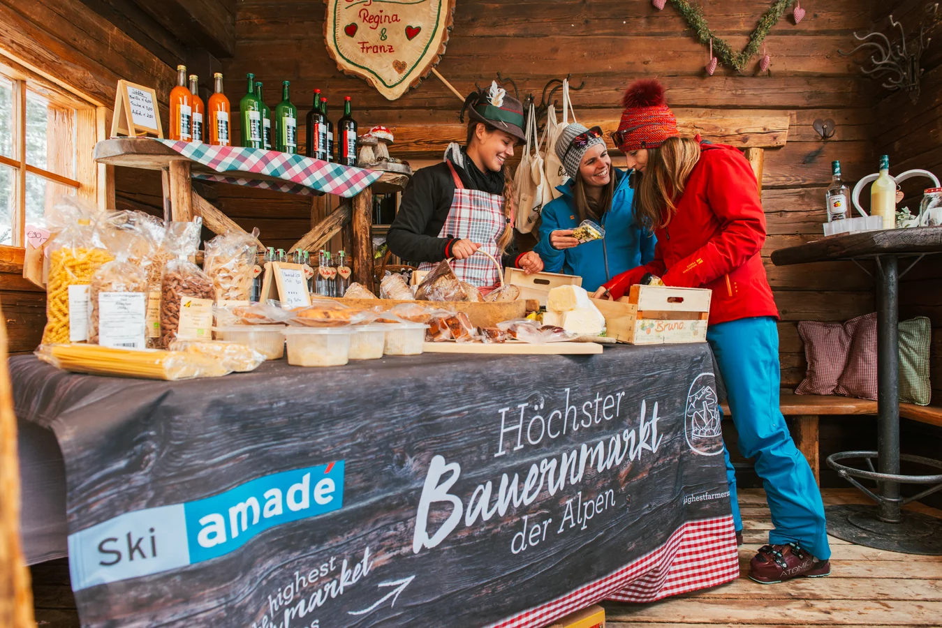Highest farmers' market in the Alps (Hochkönig ski area)
15.03. - 22.03.25