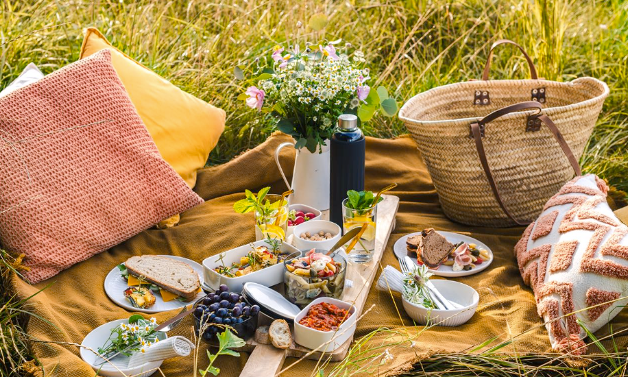 Summer Valentine's picnic at the Grawandhütte in summer 2024