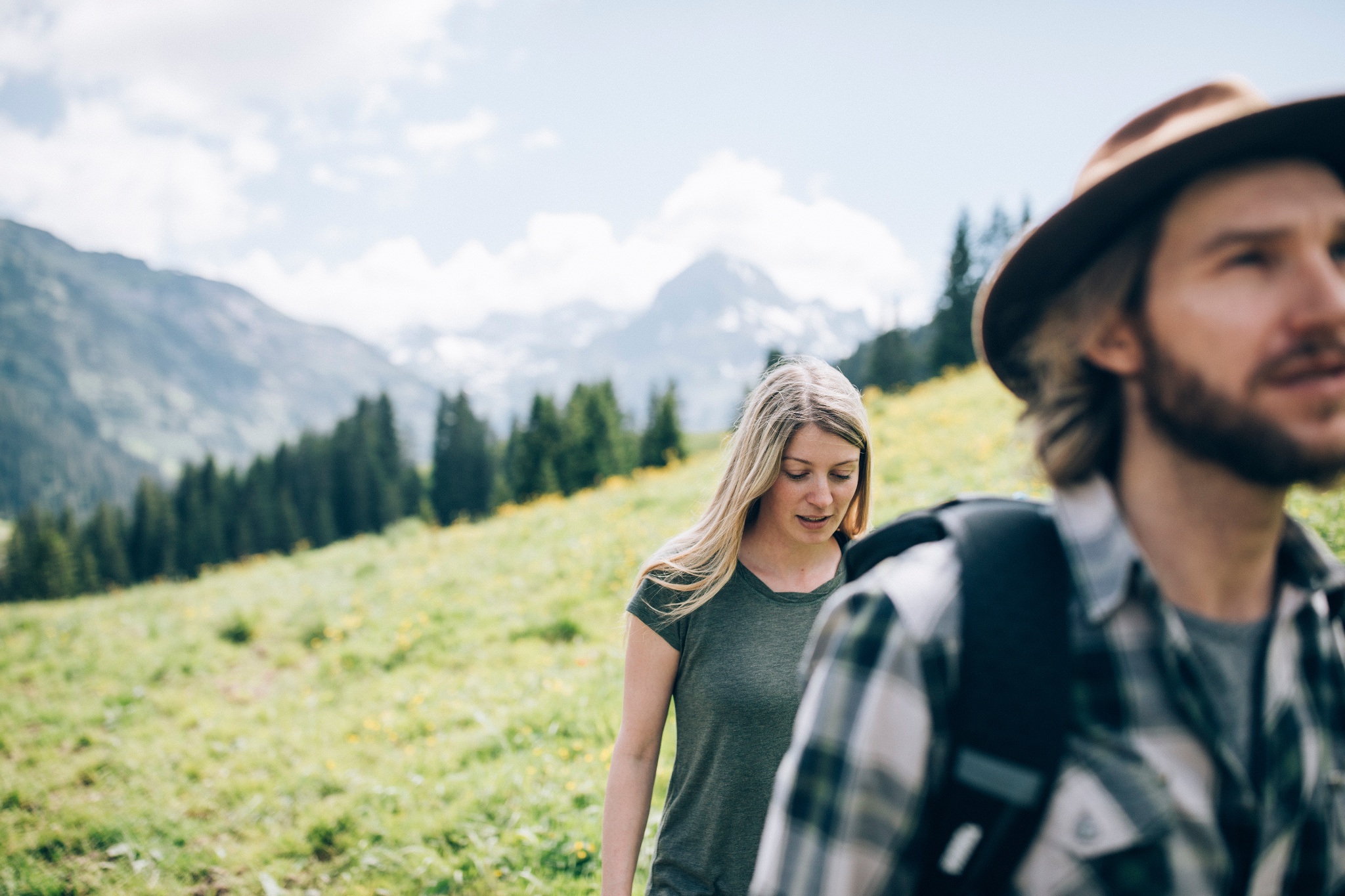 Easy hike with Maria: Flühenweg - Stubenbach - Bodenalpe