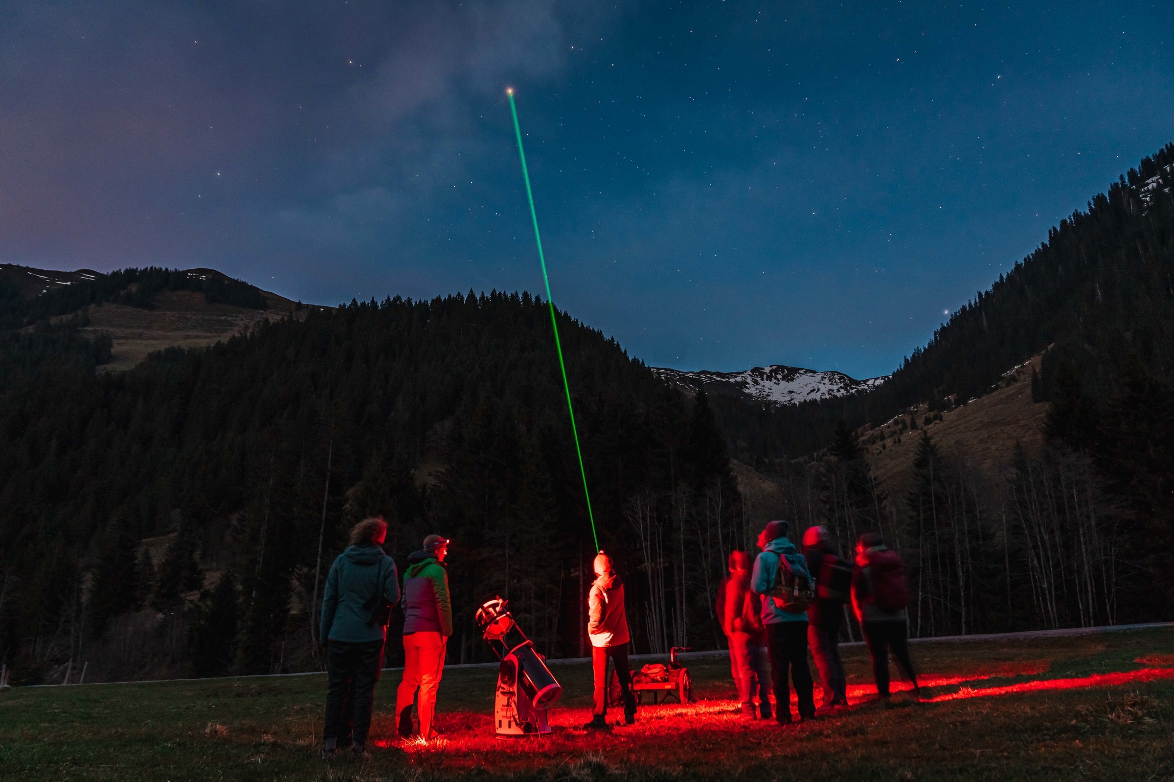 Reach for the stars | Stargazing with a large telescope, Kirchberg i. T.