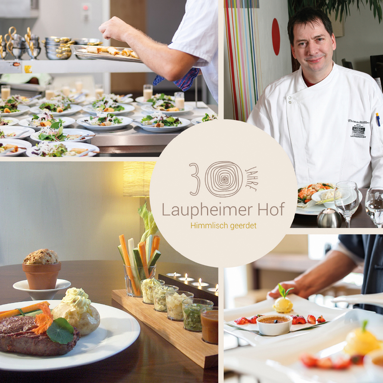 30th anniversary menu