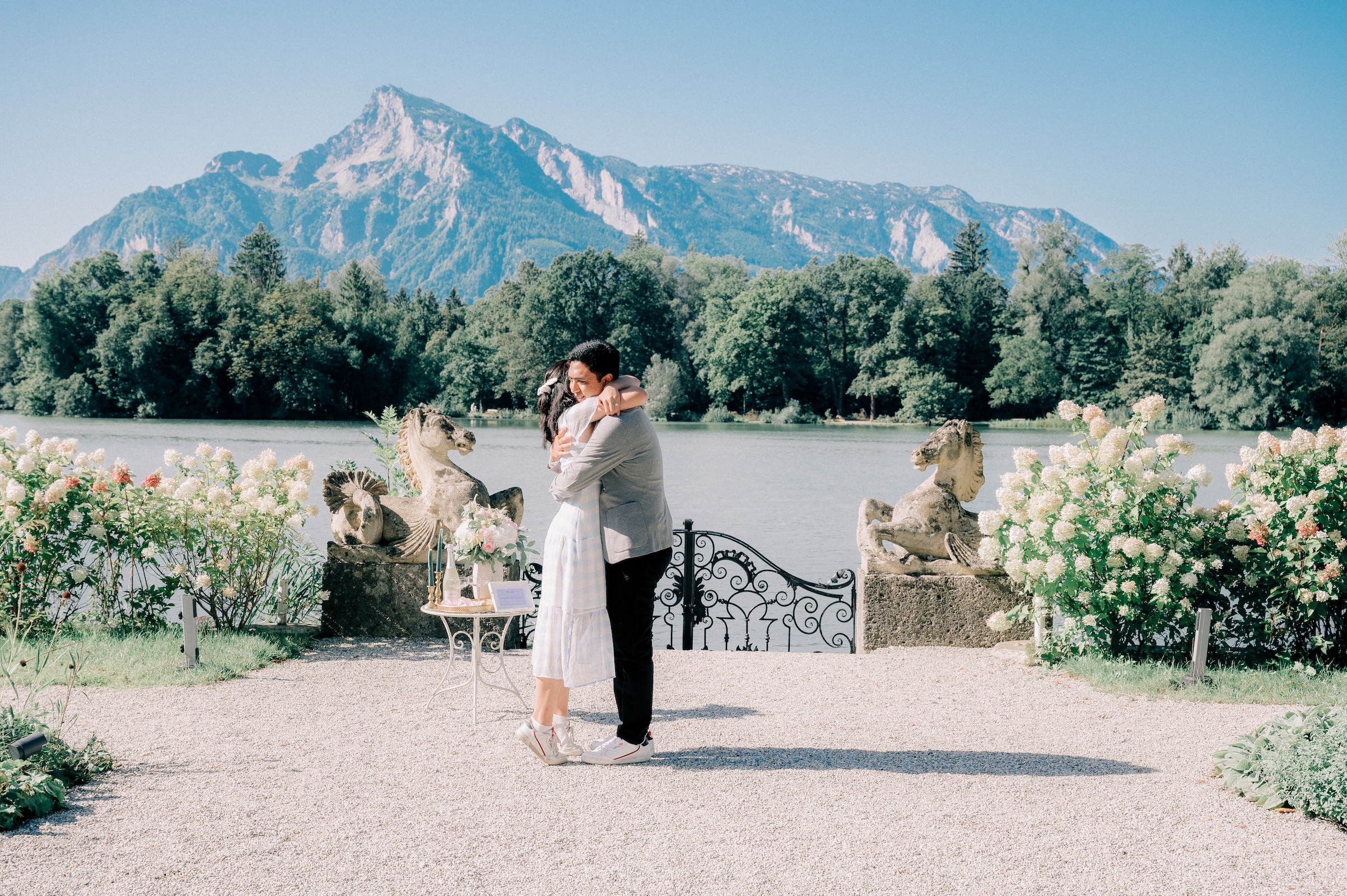 Marriage proposal at Schloss Leopoldskron