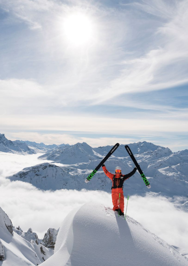 Up the mountain without a cable car - ski tours