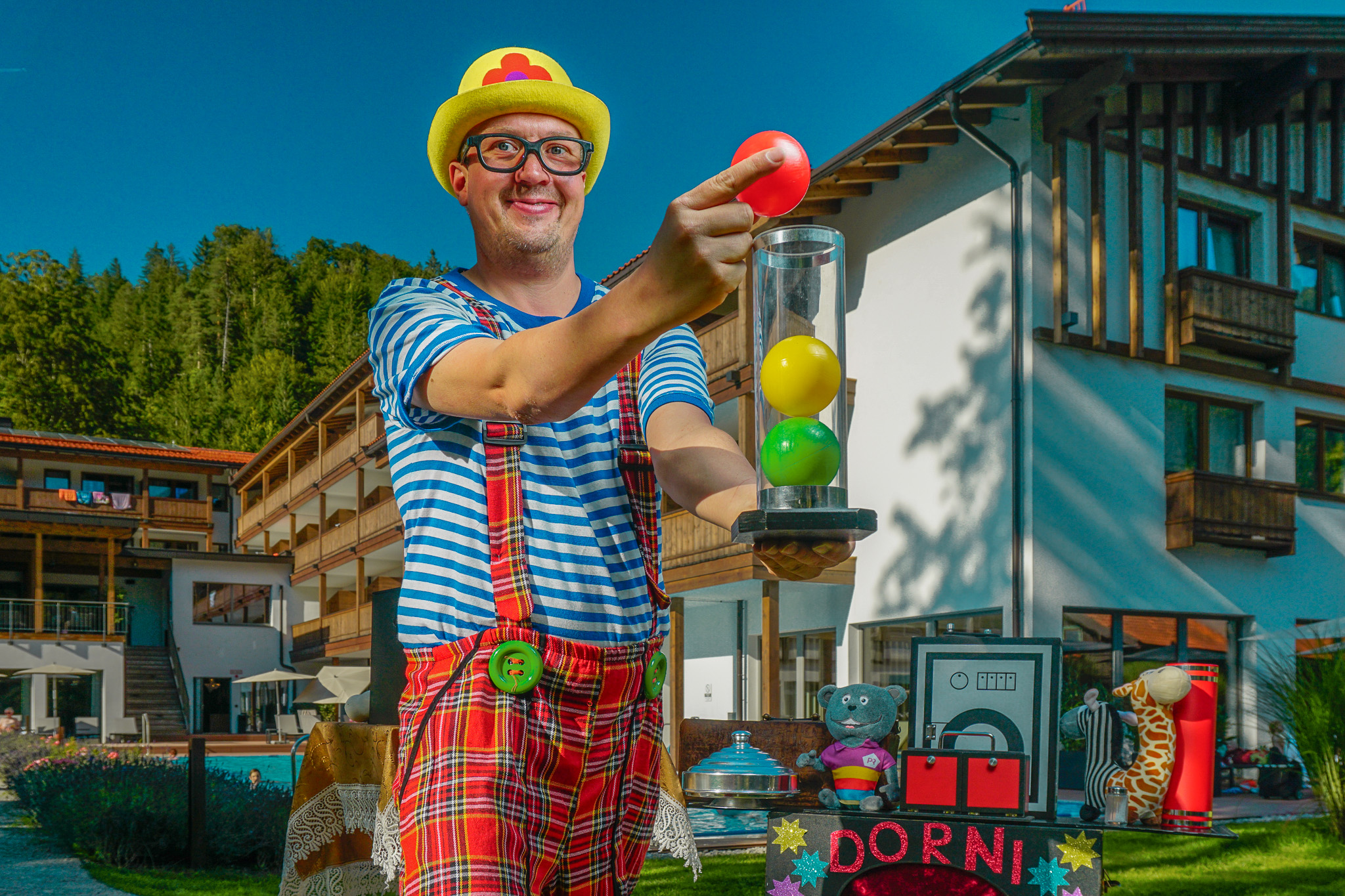 Zaubershow mit Dorni