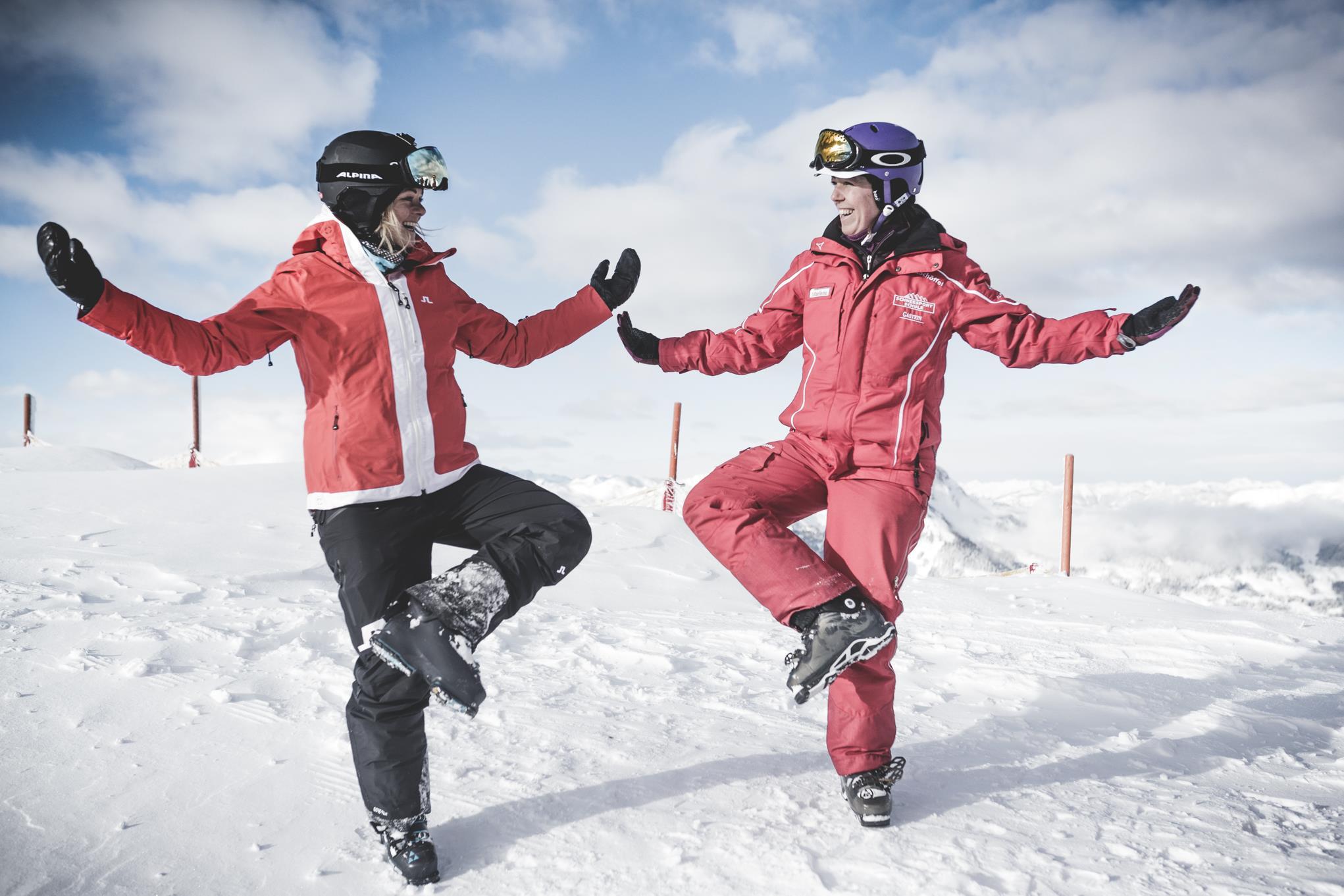Yoga on Snow