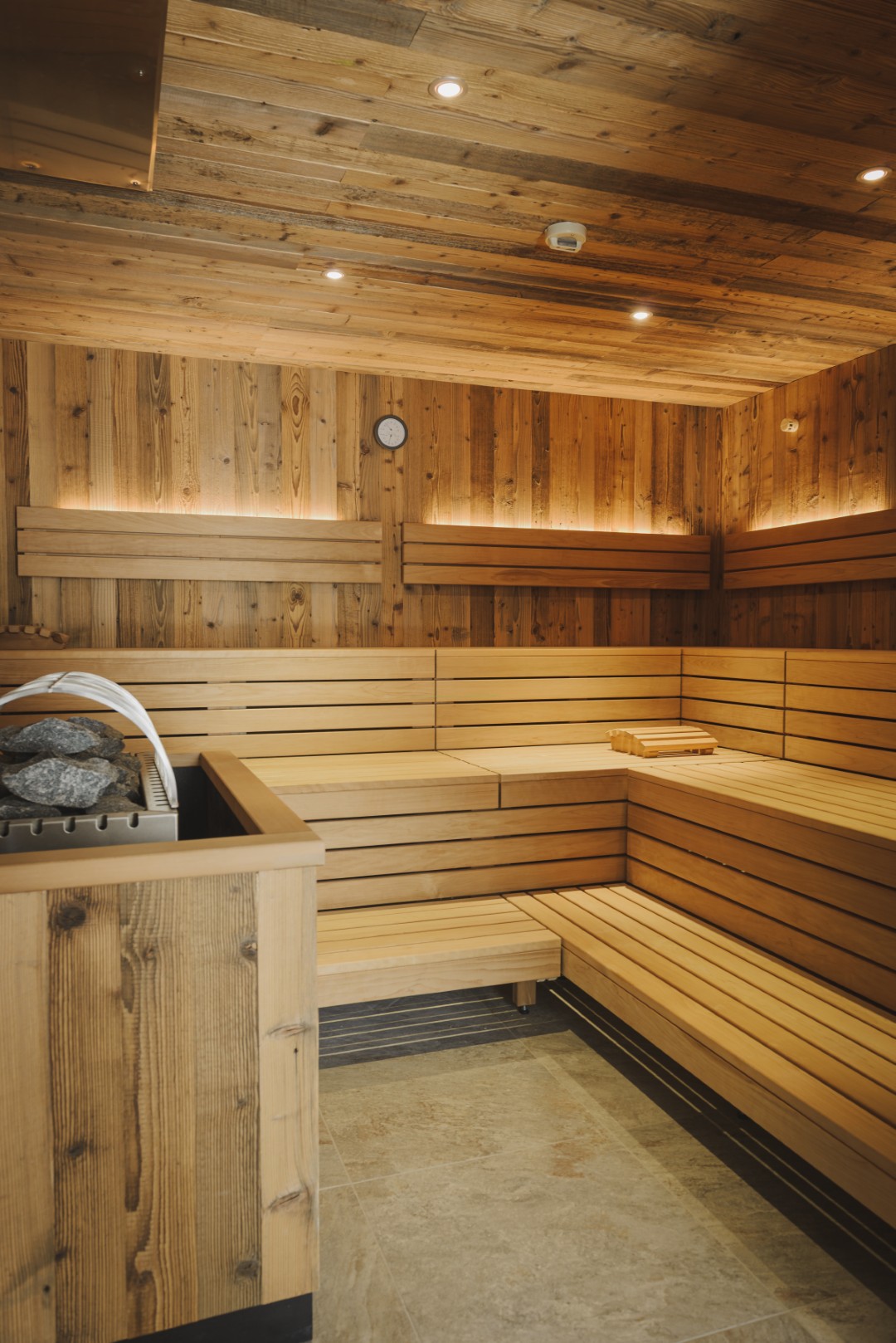Sauna time for the whole family