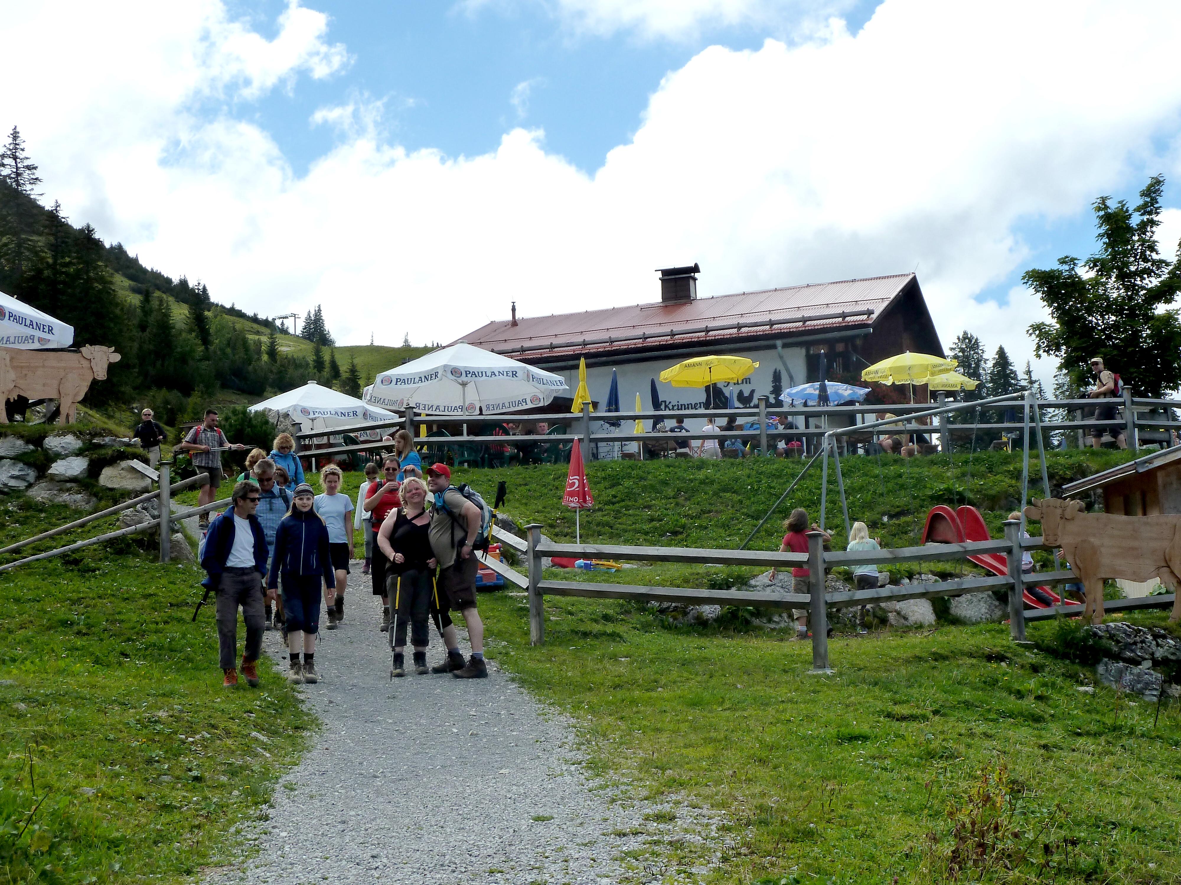   Krinnenalm 1527 m geführte Wanderung