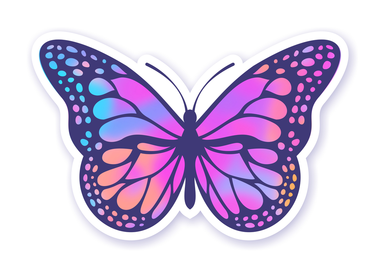 Making butterfly wings