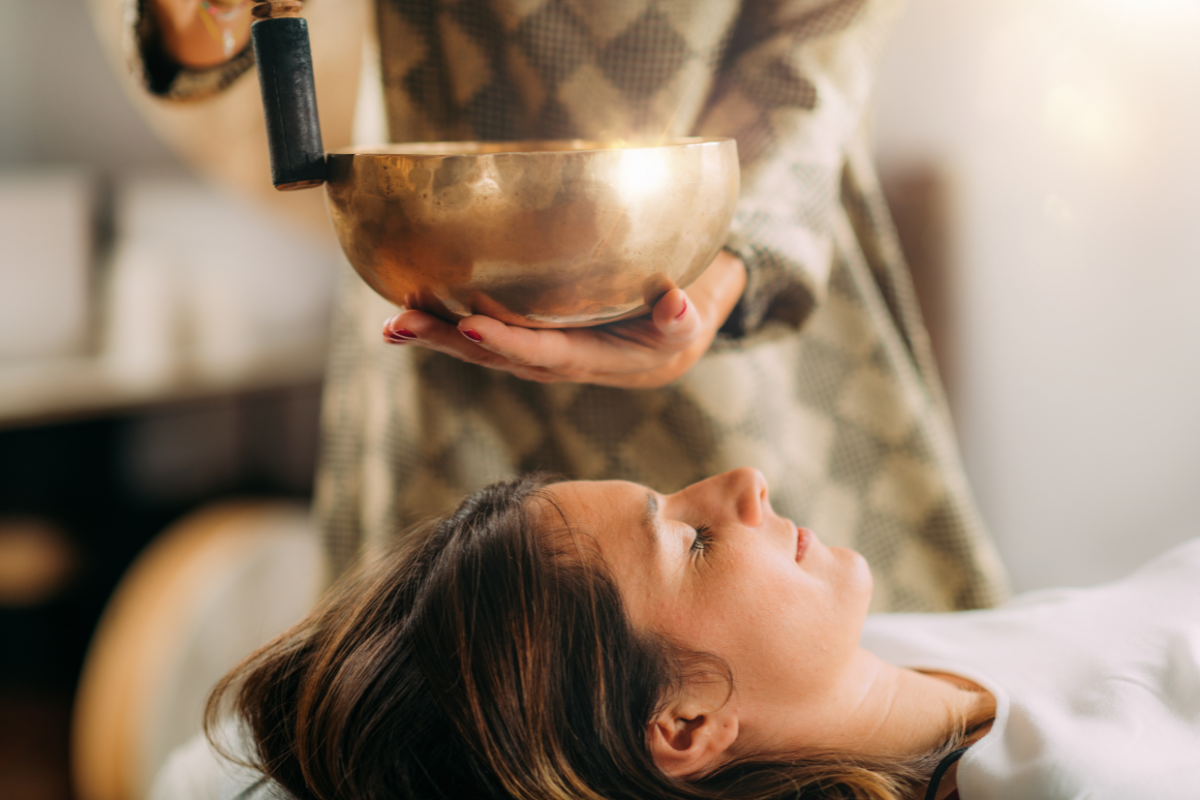 Klangschalen Massage