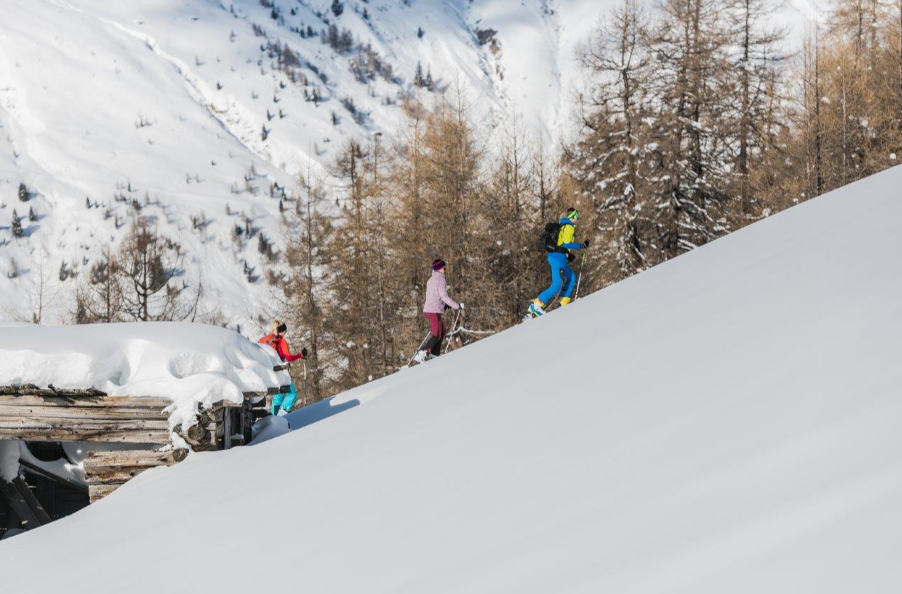 Skitour auf den Golfen in Toblach
