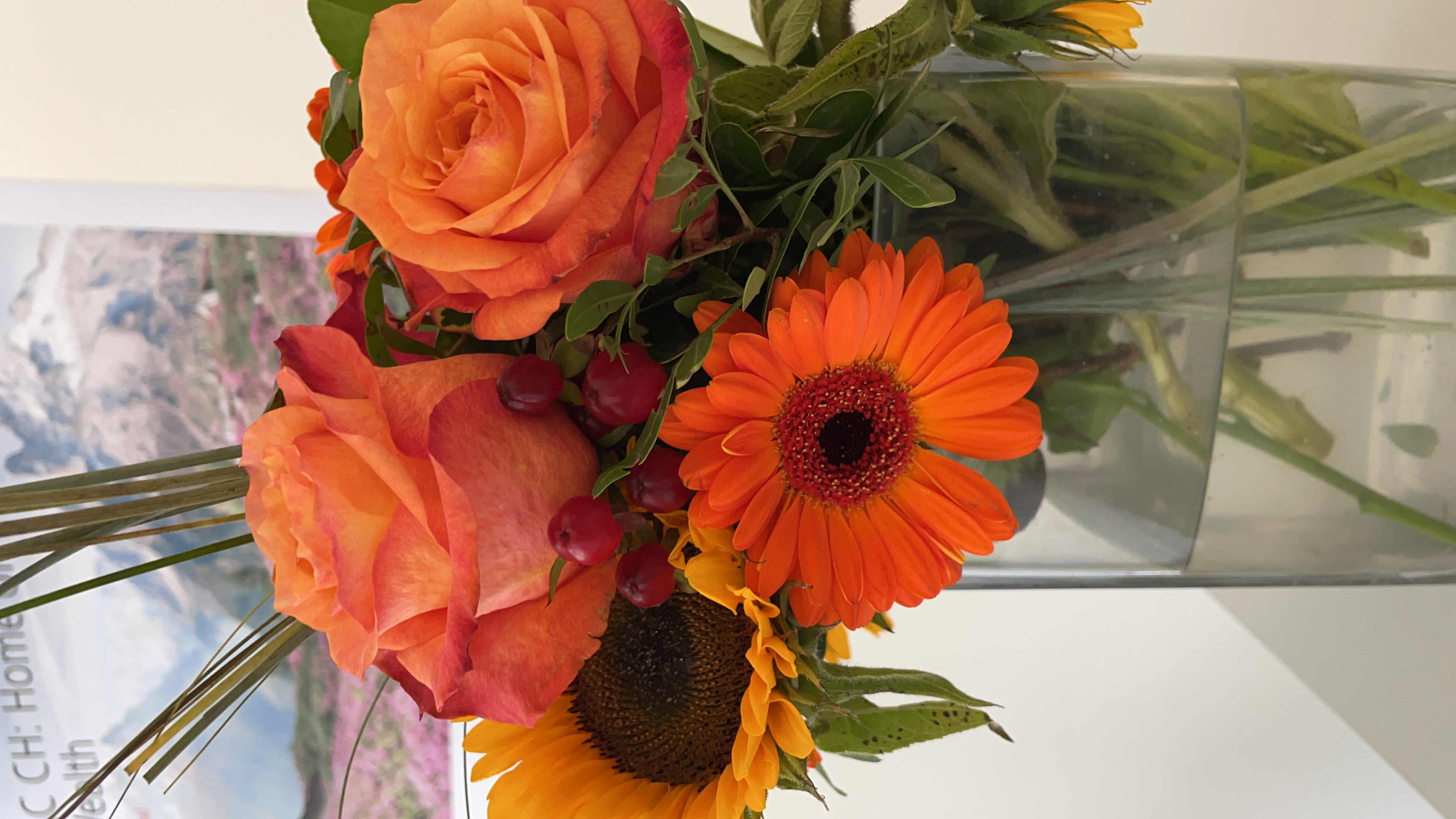 Colorful bouquets for special moments