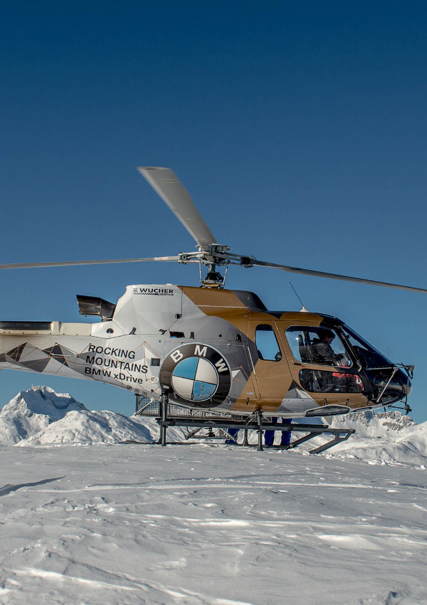 Helikopter Shuttle und Rundflüge