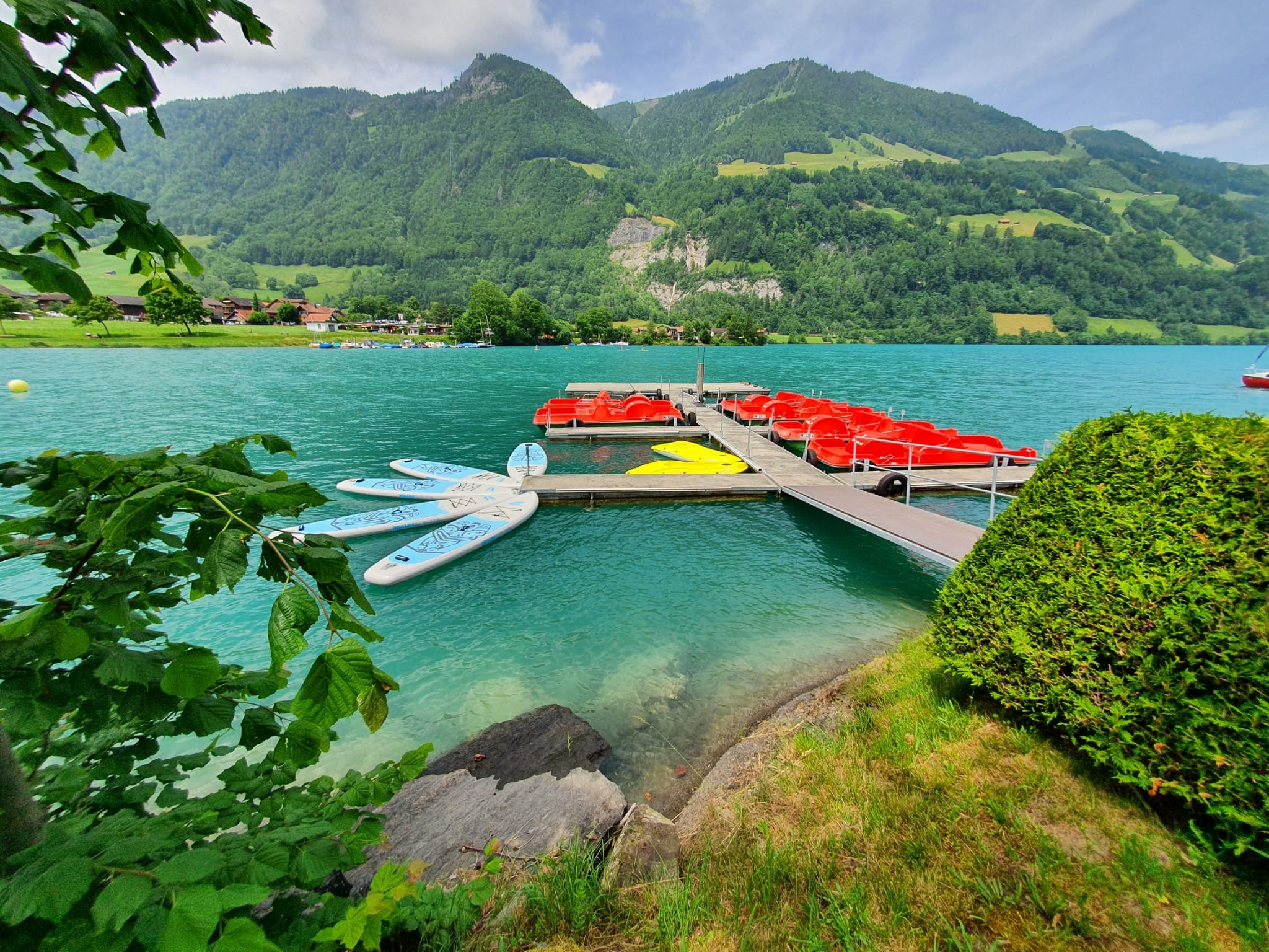 Pedalo-Tour auf dem See  (10. Juni -  Ende August )  image