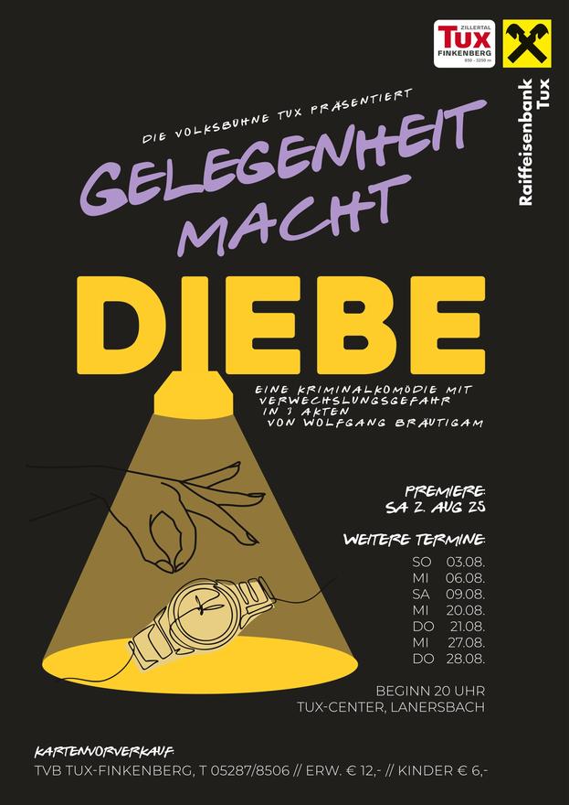 Theater performance "Opportunity makes thieves"