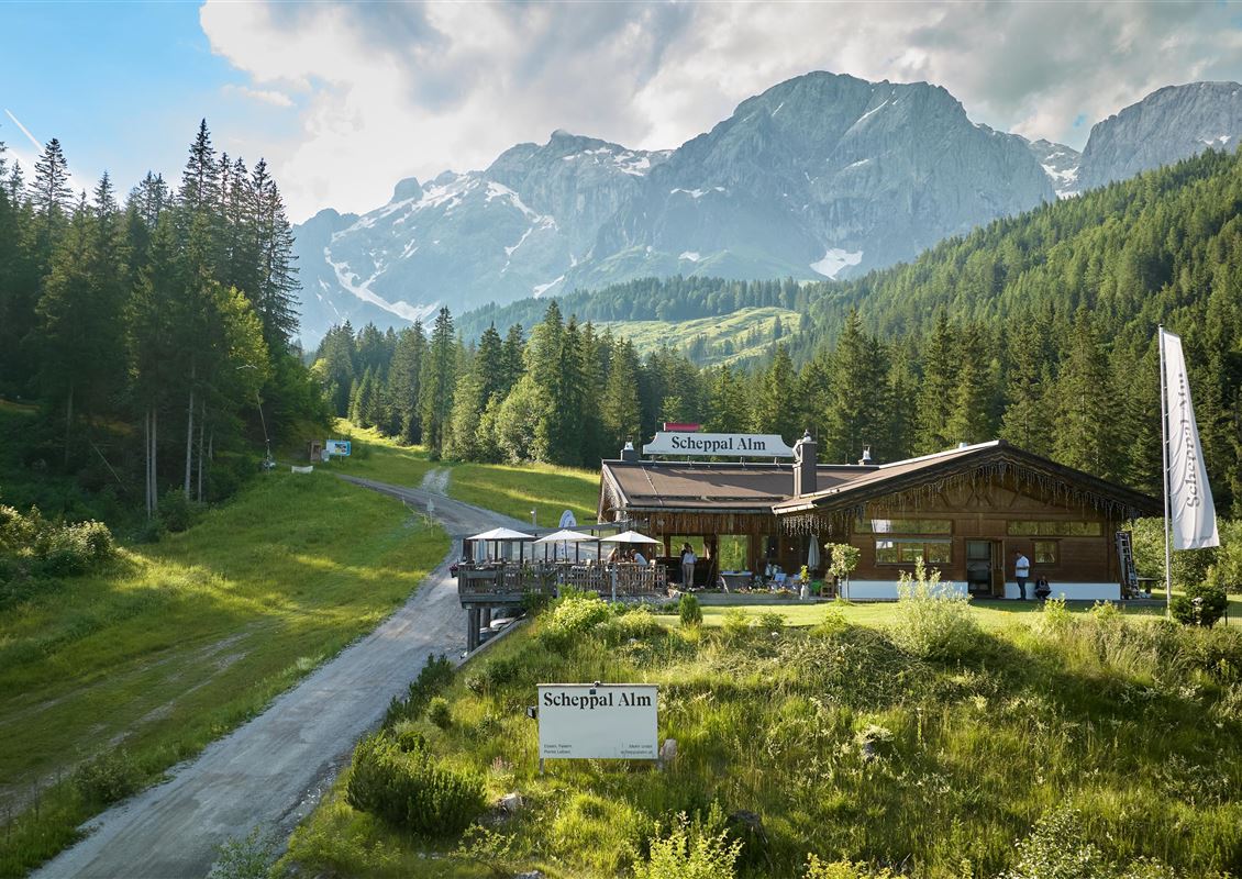 Traditional hut evening with the "Goassl Musi" at the Scheppal Alm (every Tuesday from 7.00 pm)