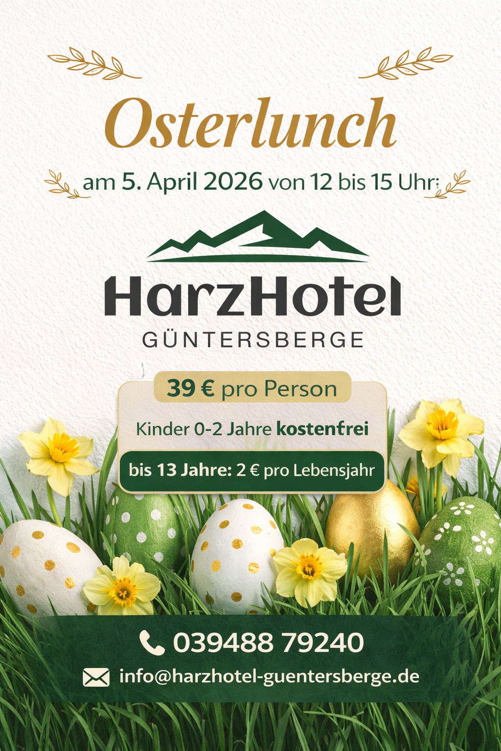 Oster-Lunch-Buffet