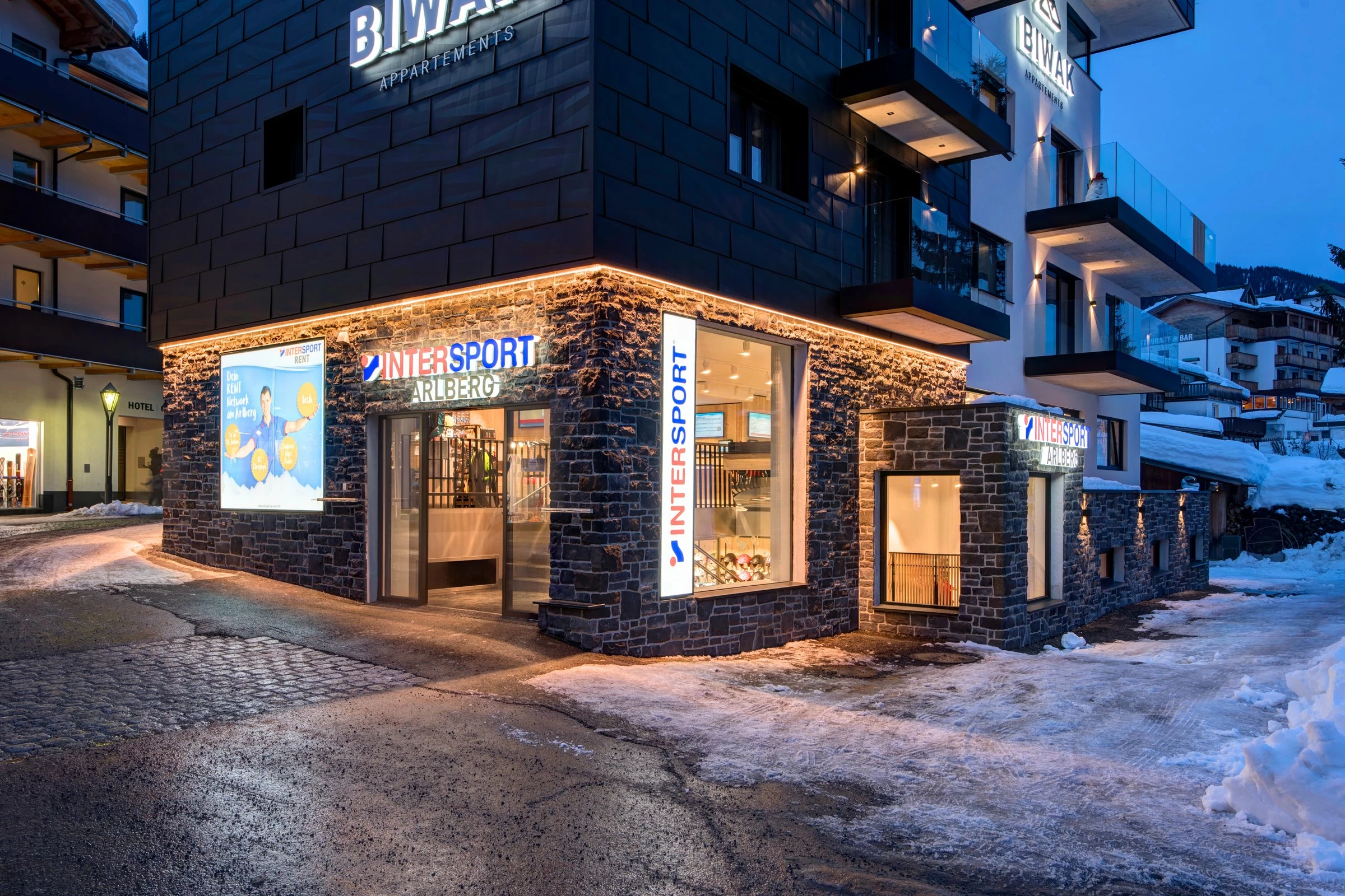 Ski equipment hire