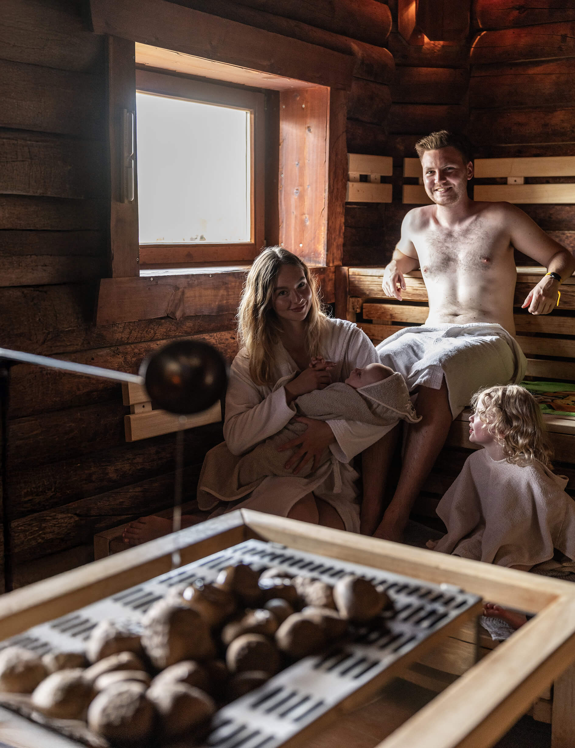 Textile sauna