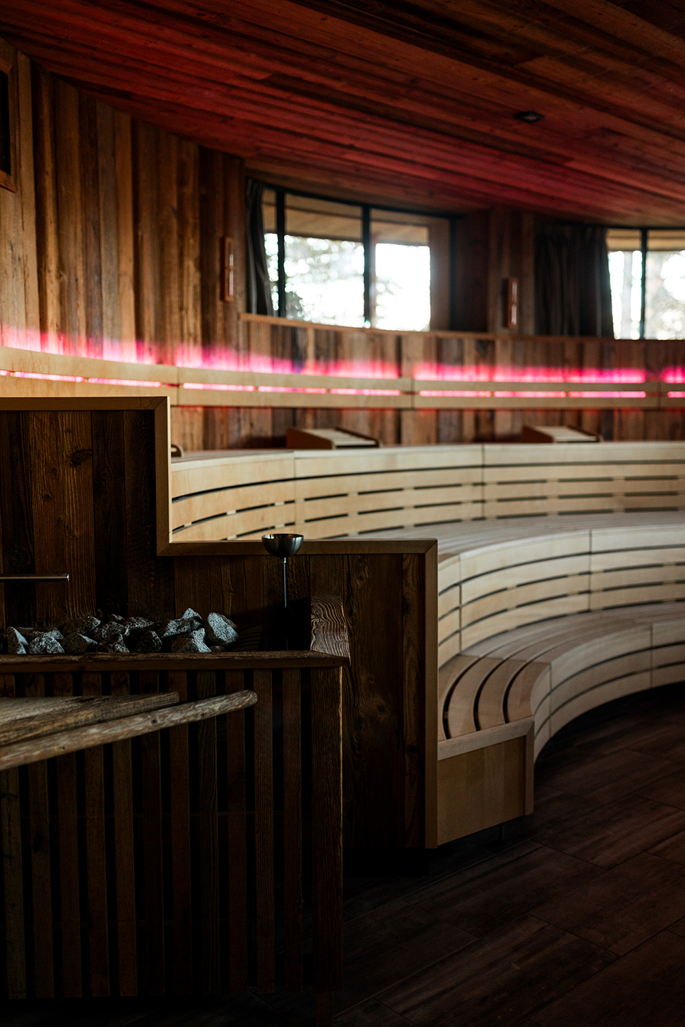 Aufguss in unserer Eventsauna