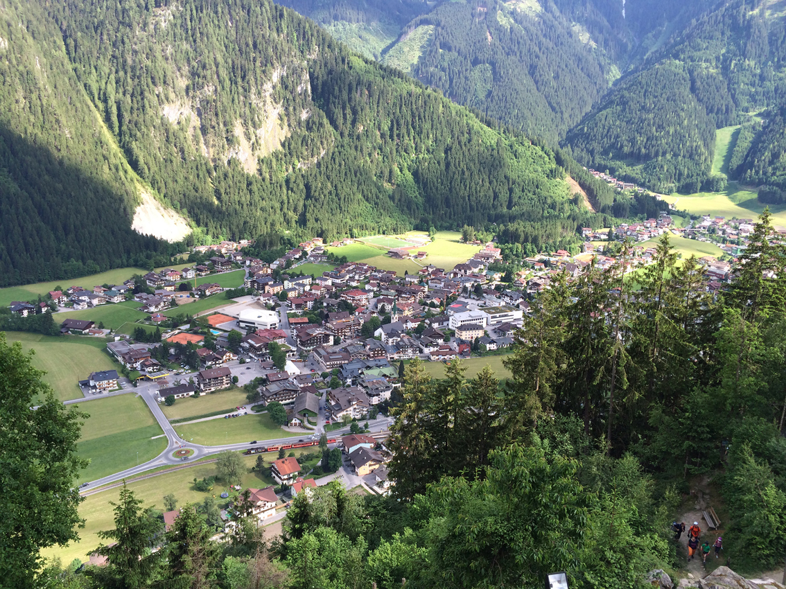 comfortable local round through Mayrhofen