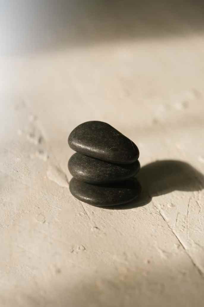 Hot stone full body massage