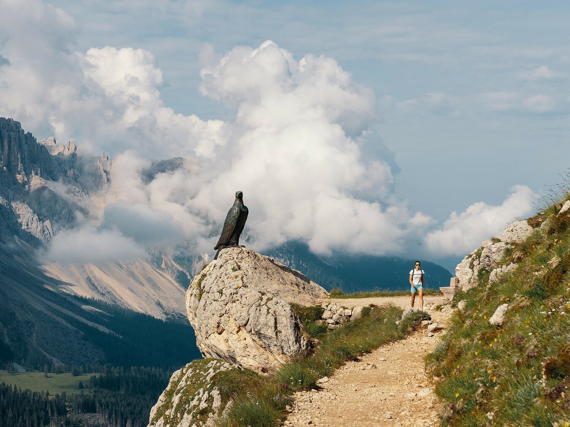 Panoramawanderung zu den Aussichtsplätzen am Rosengarten