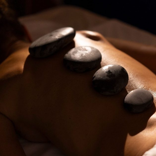 Hot stone massage
