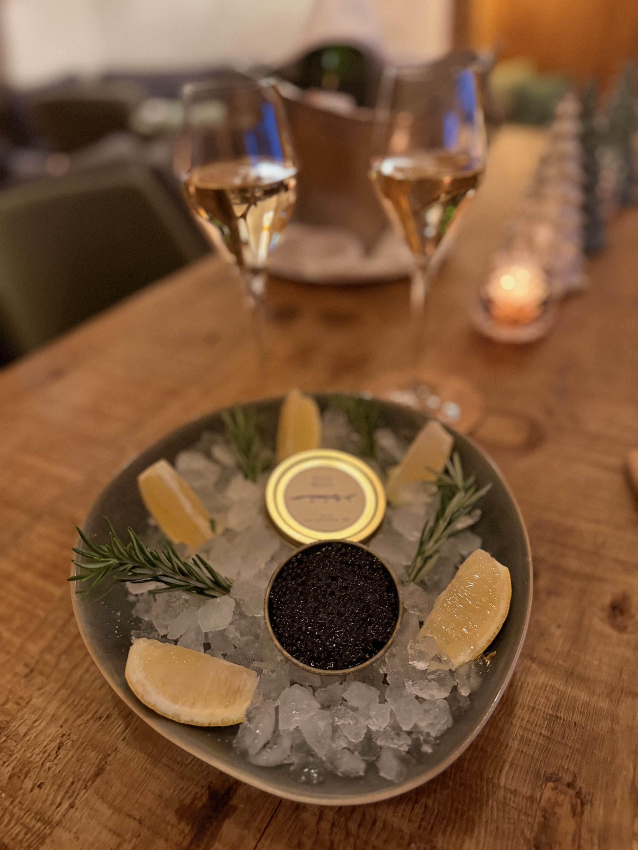 Caviar tasting