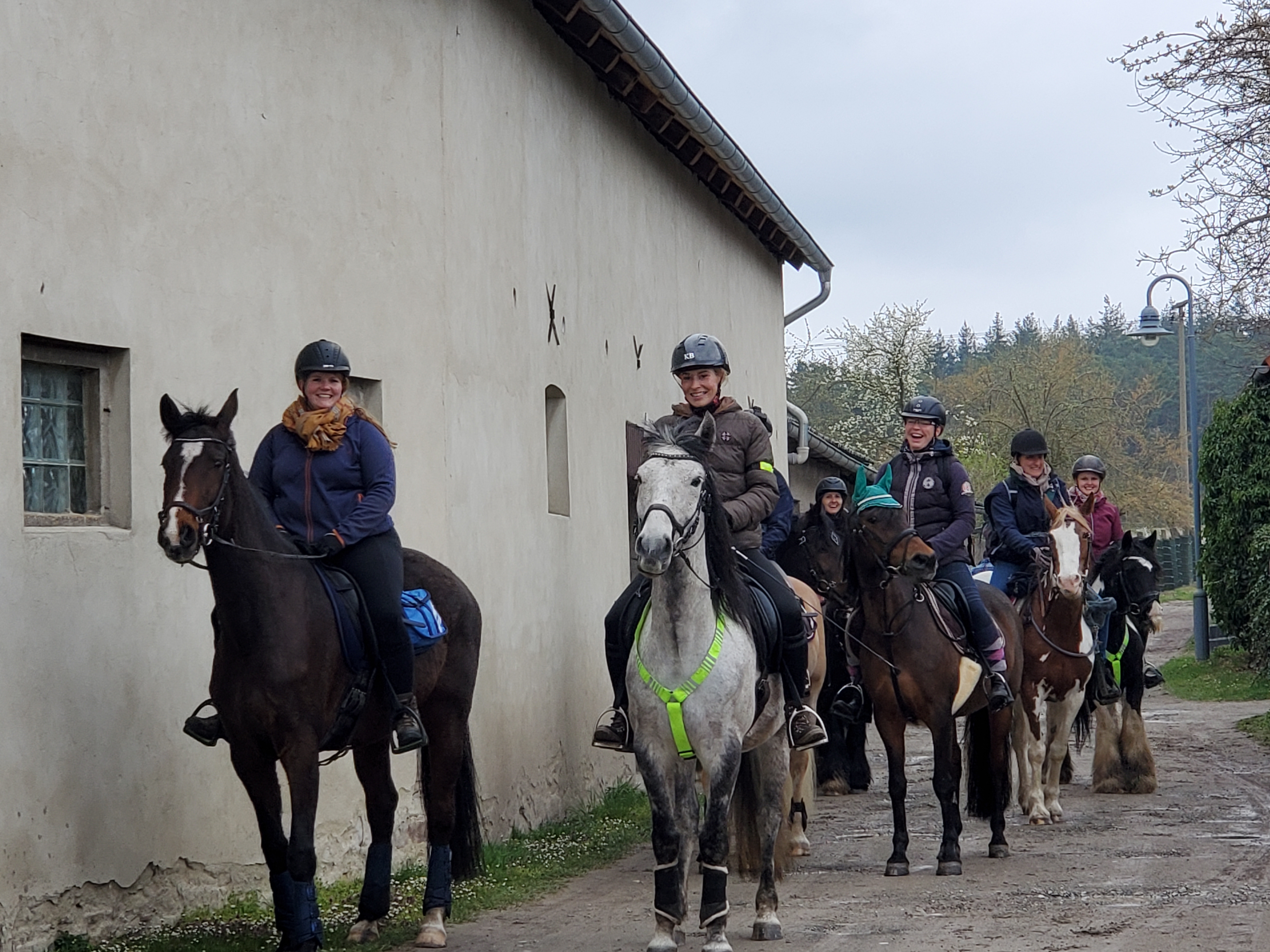 Osterritt durch den Drömling mit Madleen von der Wegenstedter Hofreitschule