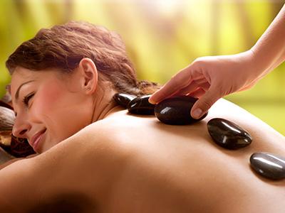 Hot Stone Rückenmassage