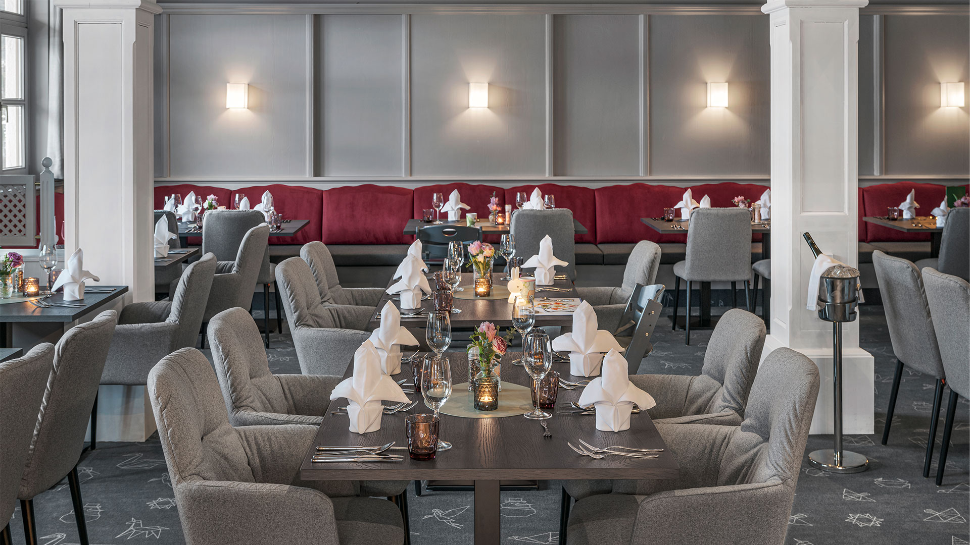 5-course dinner buffet