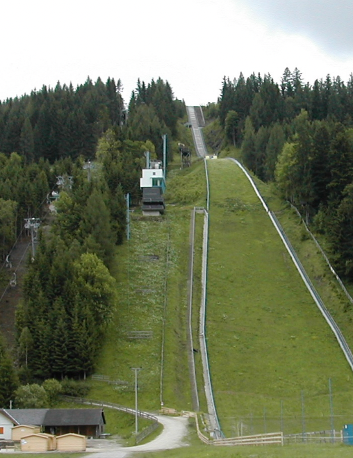 Bike tour to the ski jump Kulm - easy
