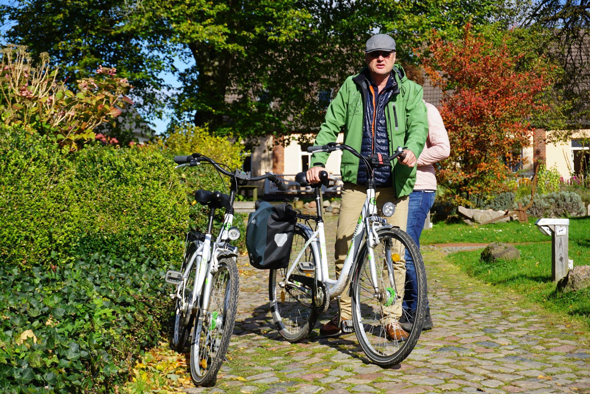 Bicycle parking lot